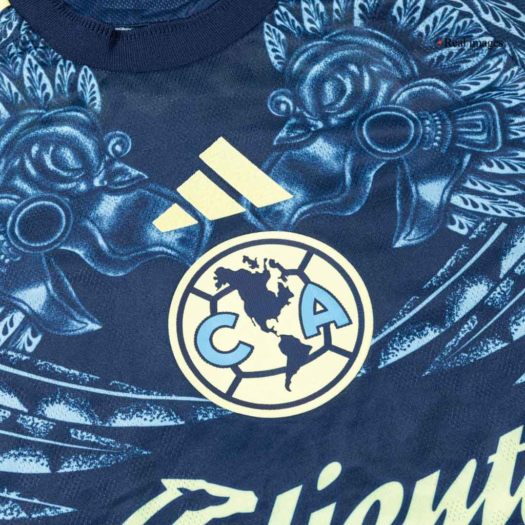 Soccer Kits Authentic Club America Away Soccer Jersey 2025/26 Navy