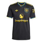 Soccer Kits Authentic Manchester United Third Away Soccer Jersey 2025/26 Black