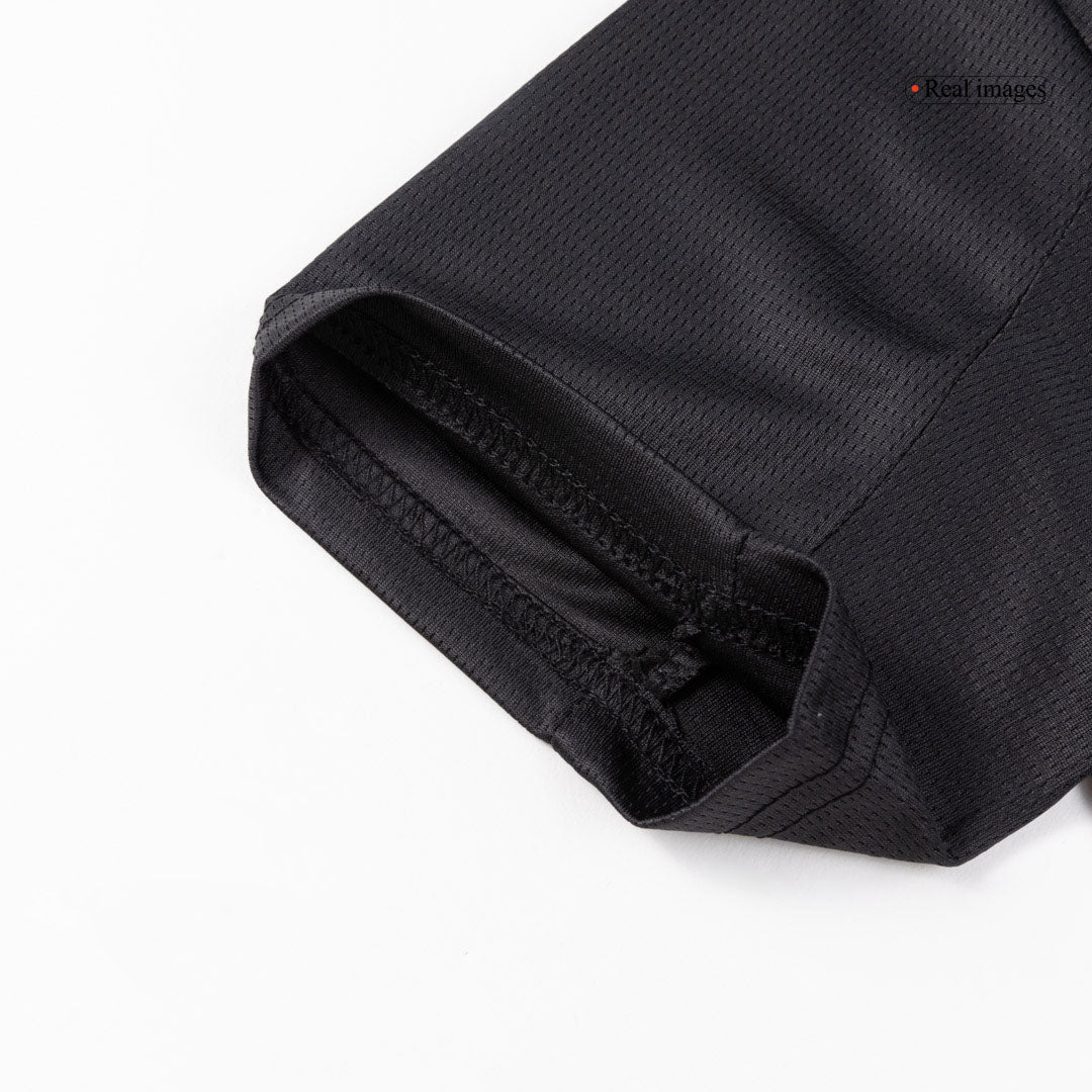 Camiseta de visitante del Manchester City para niño (camiseta y pantalón corto) 2025/26, color negro