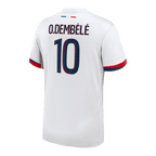 Maillot de football extérieur PSG O.DEMBÉLÉ #10 2024/25 Blanc