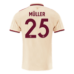 Maillot de football extérieur Bayern Munich 3e division MÜLLER #25 2024/25