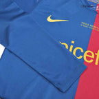 Camiseta de fútbol retro de manga larga del Barcelona 2008/09 - Final de la UCL