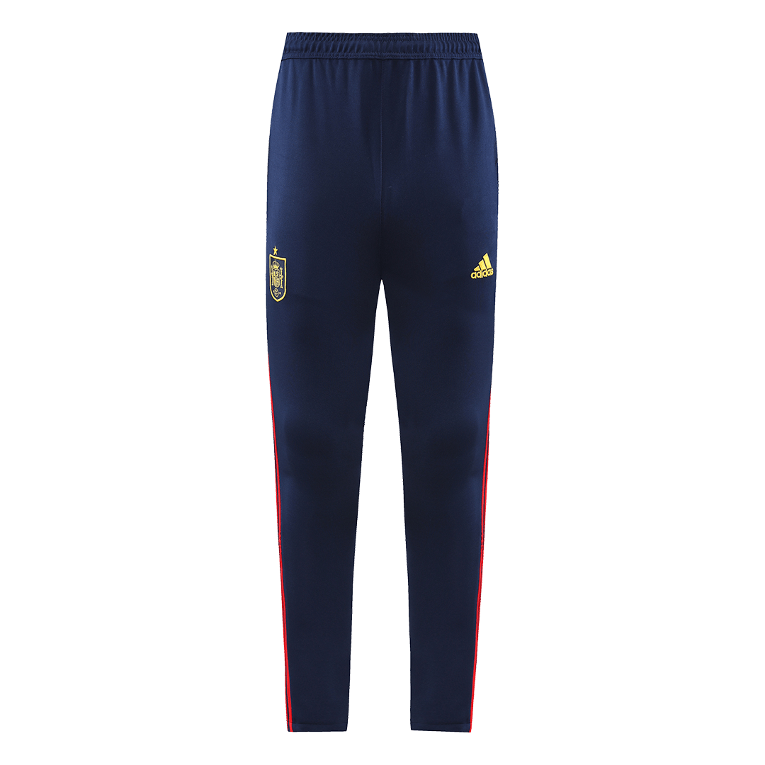 Equipaciones de fútbol: Chaqueta de entrenamiento de España (chaqueta y pantalón) 2022/23