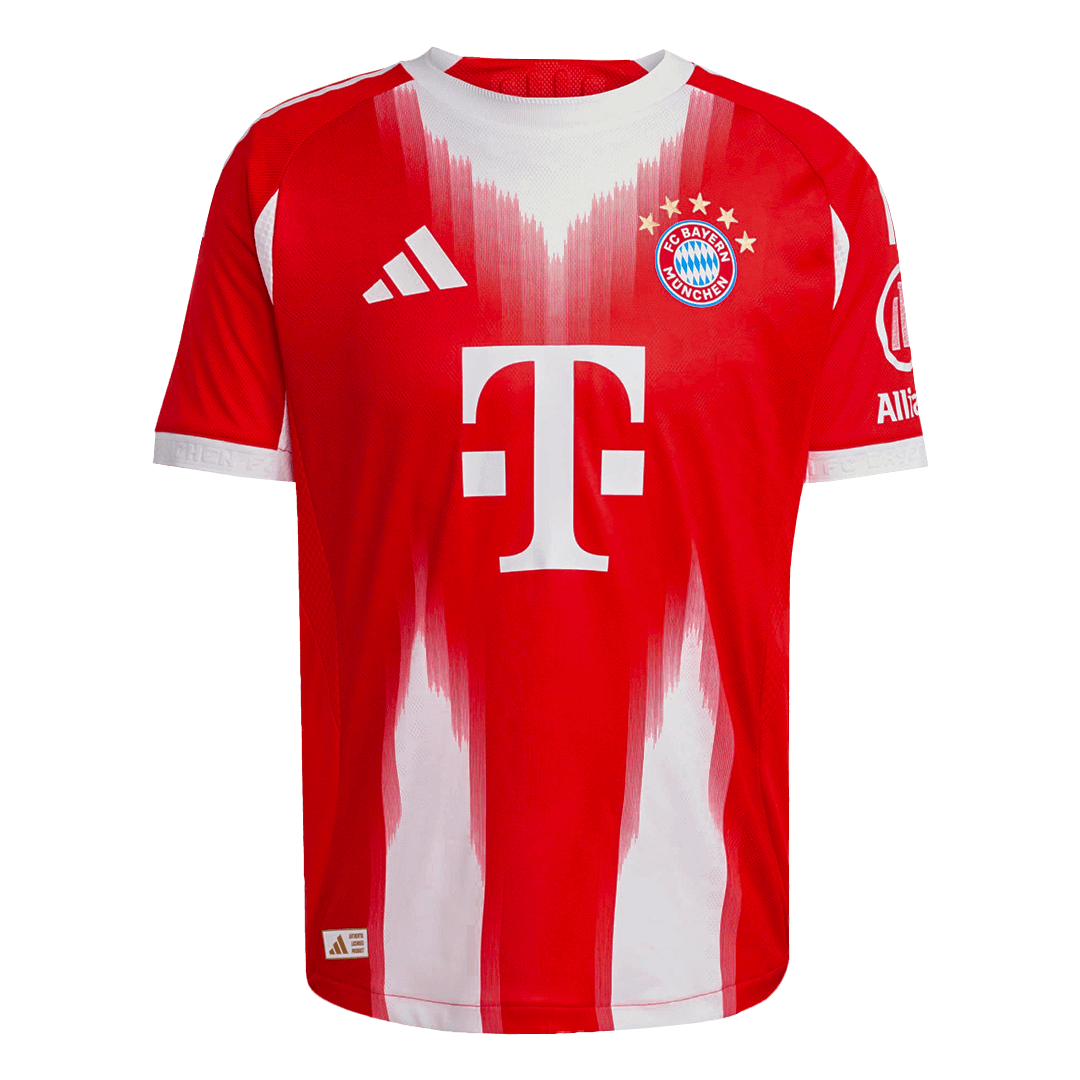 Soccer Kits Authentic LUIS DÍAZ #14 Bayern Munich Home Soccer Jersey 2025/26 Red