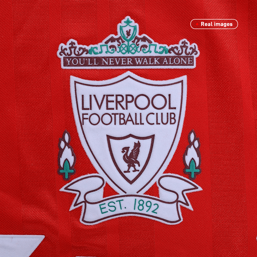 Camiseta de fútbol retro del Liverpool 1993/95