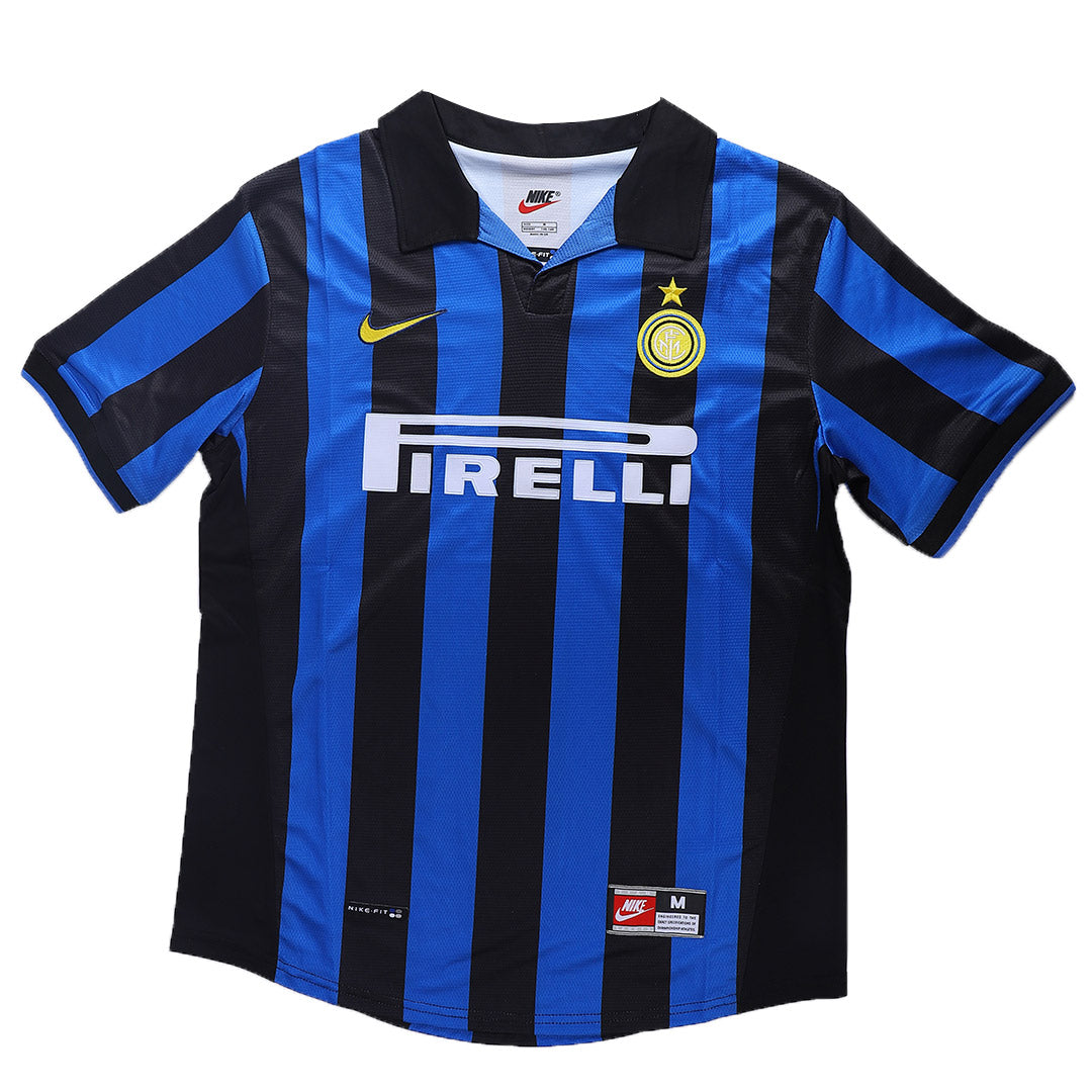 Camiseta de fútbol retro del Inter de Milán 1998/99