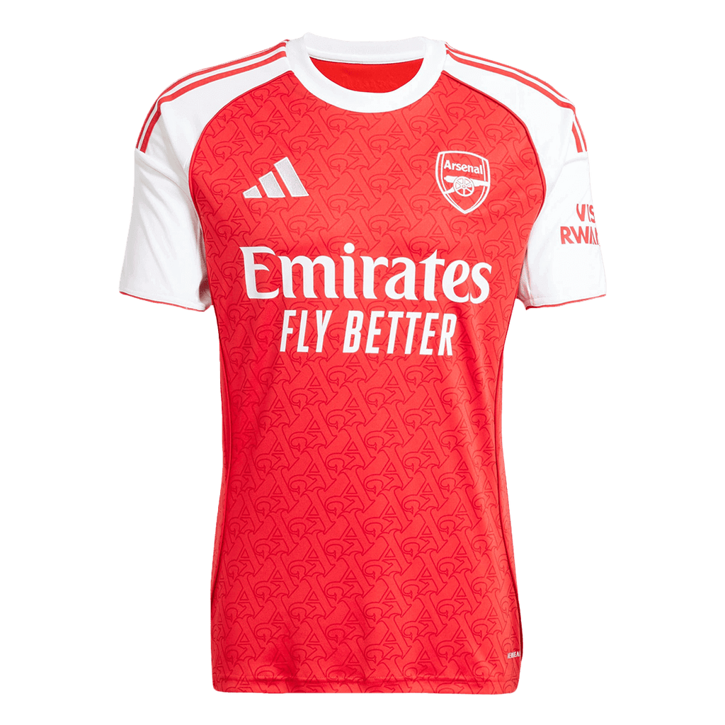 Soccer Kits #8 Arsenal Home Soccer Jersey 2025/26 Red