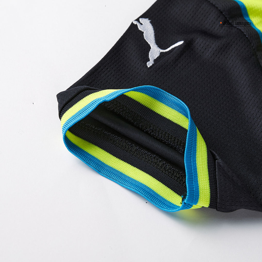 Maillot de football extérieur Manchester City pour enfant (maillot + short) 2024/25