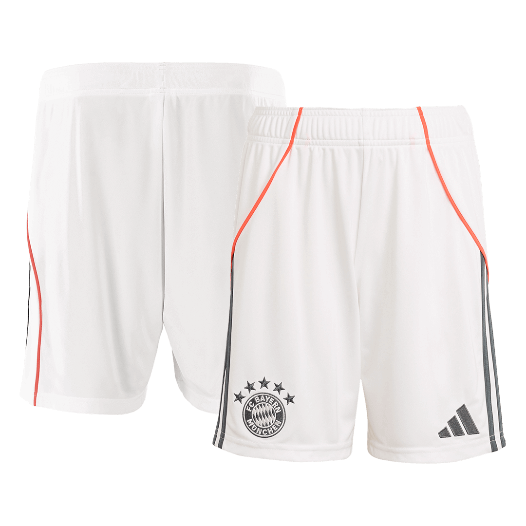 Soccer Kits Bayern Munich Away Soccer Shorts 2025/26 White