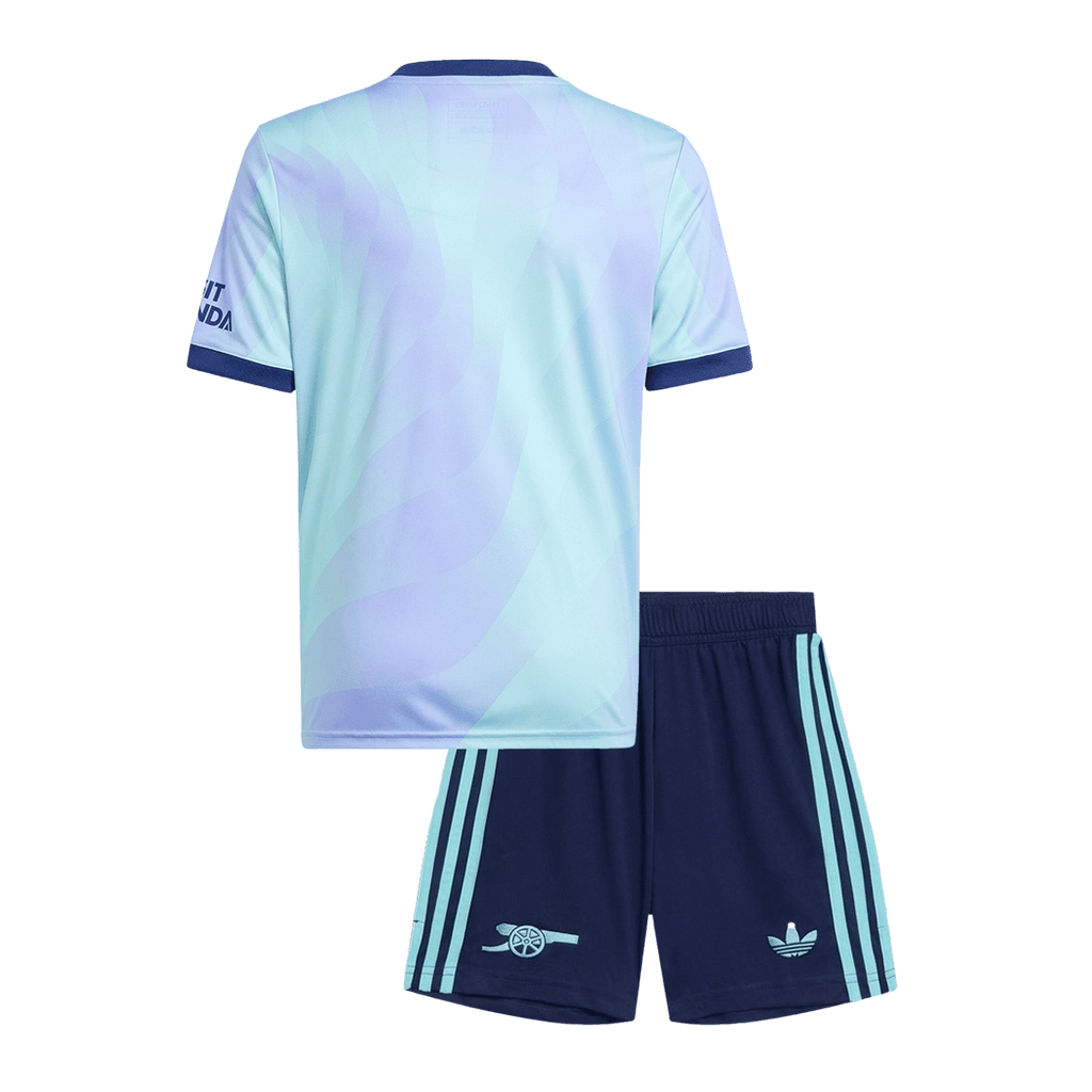 Maillot de football extérieur Arsenal Third pour enfant (maillot + short) 2024/25