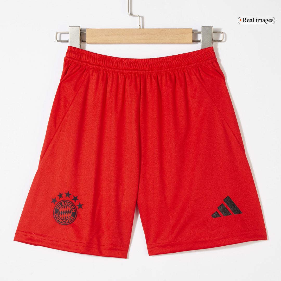 Maillot de football domicile Bayern Munich 2024/25 pour enfant (maillot + short) Rouge
