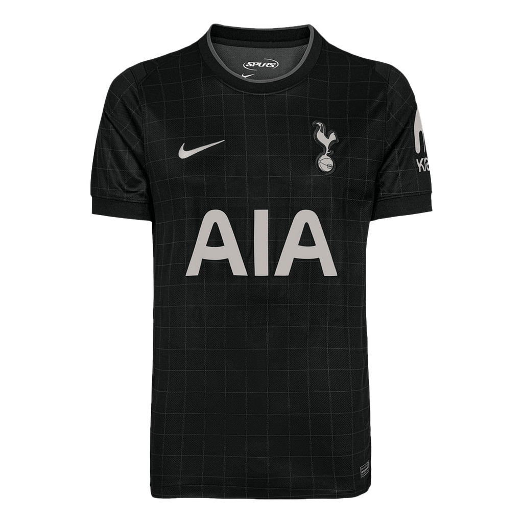Camiseta de visitante del Tottenham Hotspur 2025/26, color negro
