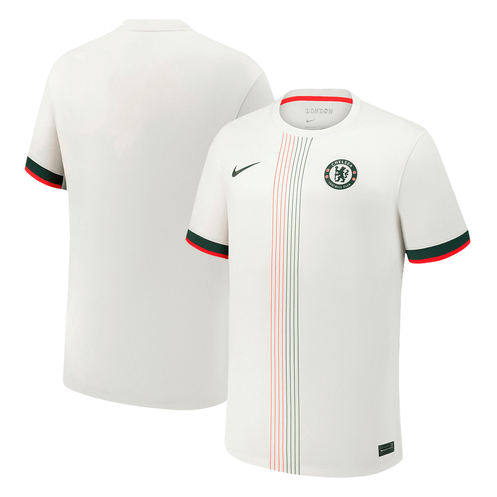 Soccer Kits Chelsea Away Soccer Jersey Kit(Jersey+Shorts+Socks) 2025/26 White