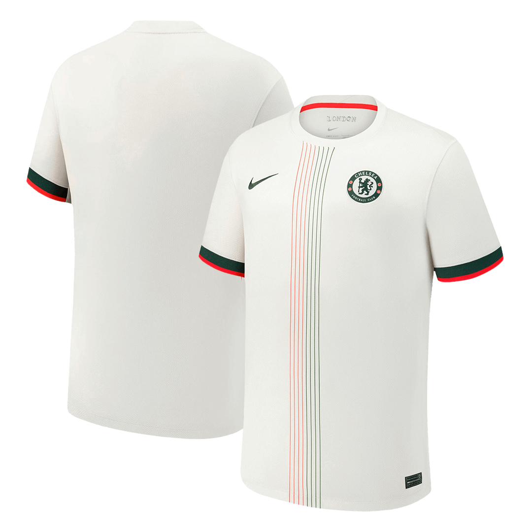 Soccer Kits Chelsea Away Soccer Jersey Kit(Jersey+Shorts) 2025/26 White