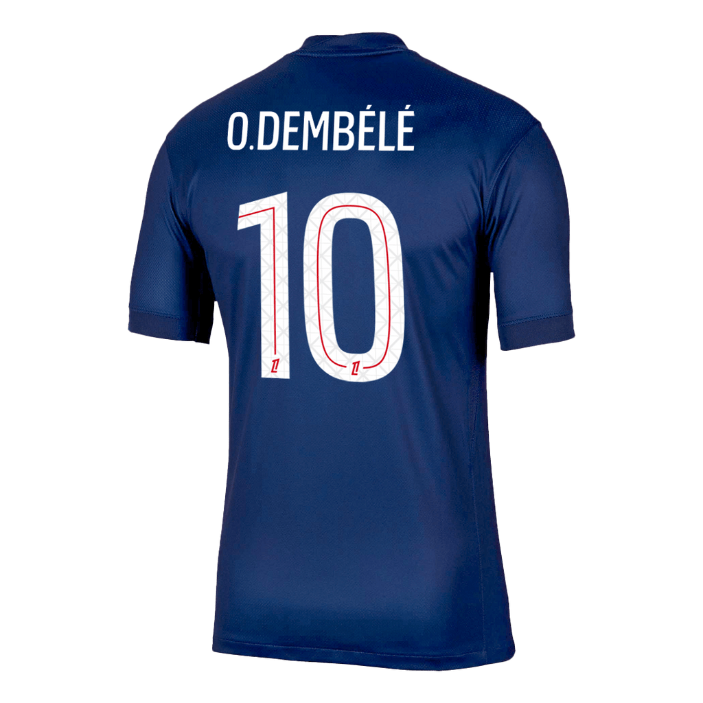 Kits de football O.DEMBÉLÉ #10 PSG Domicile Maillot de foot 2025/26 Marine