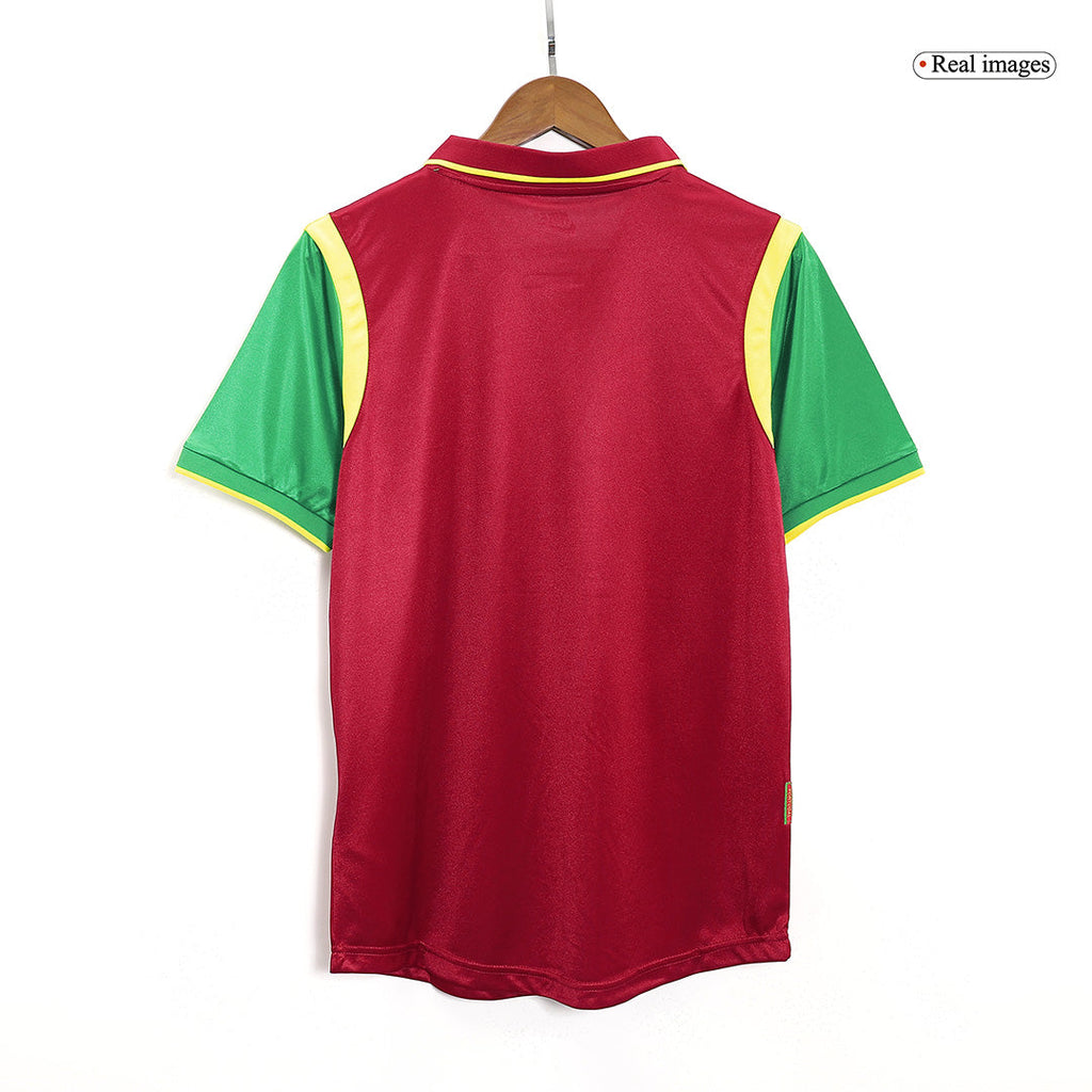Camiseta de fútbol retro de Portugal de 1999