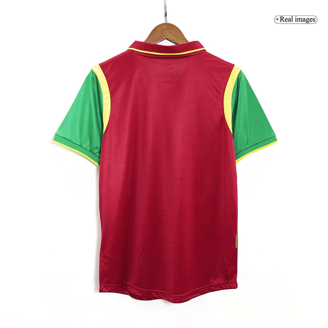 Camiseta de fútbol retro de Portugal de 1999