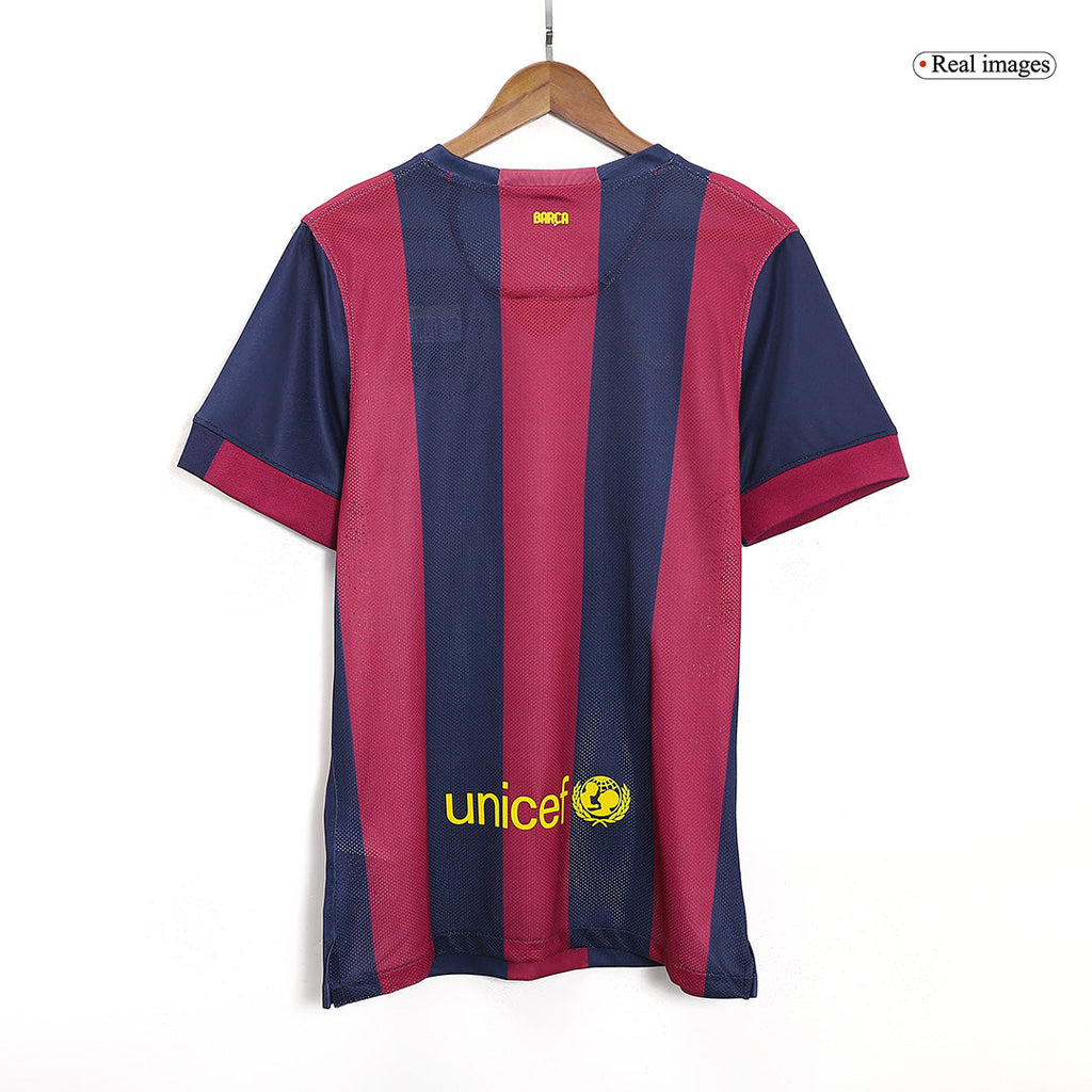 Kits de fútbol Retro SUÁREZ #9 2014/15 Camiseta de fútbol local de Barcelona