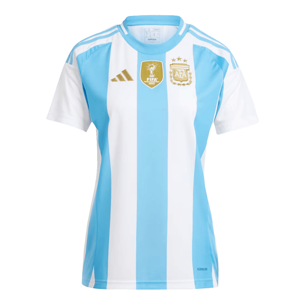 Camiseta de fútbol local de Argentina para mujer 2024