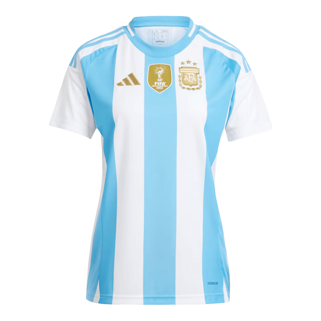 Camiseta de fútbol local de Argentina para mujer 2024