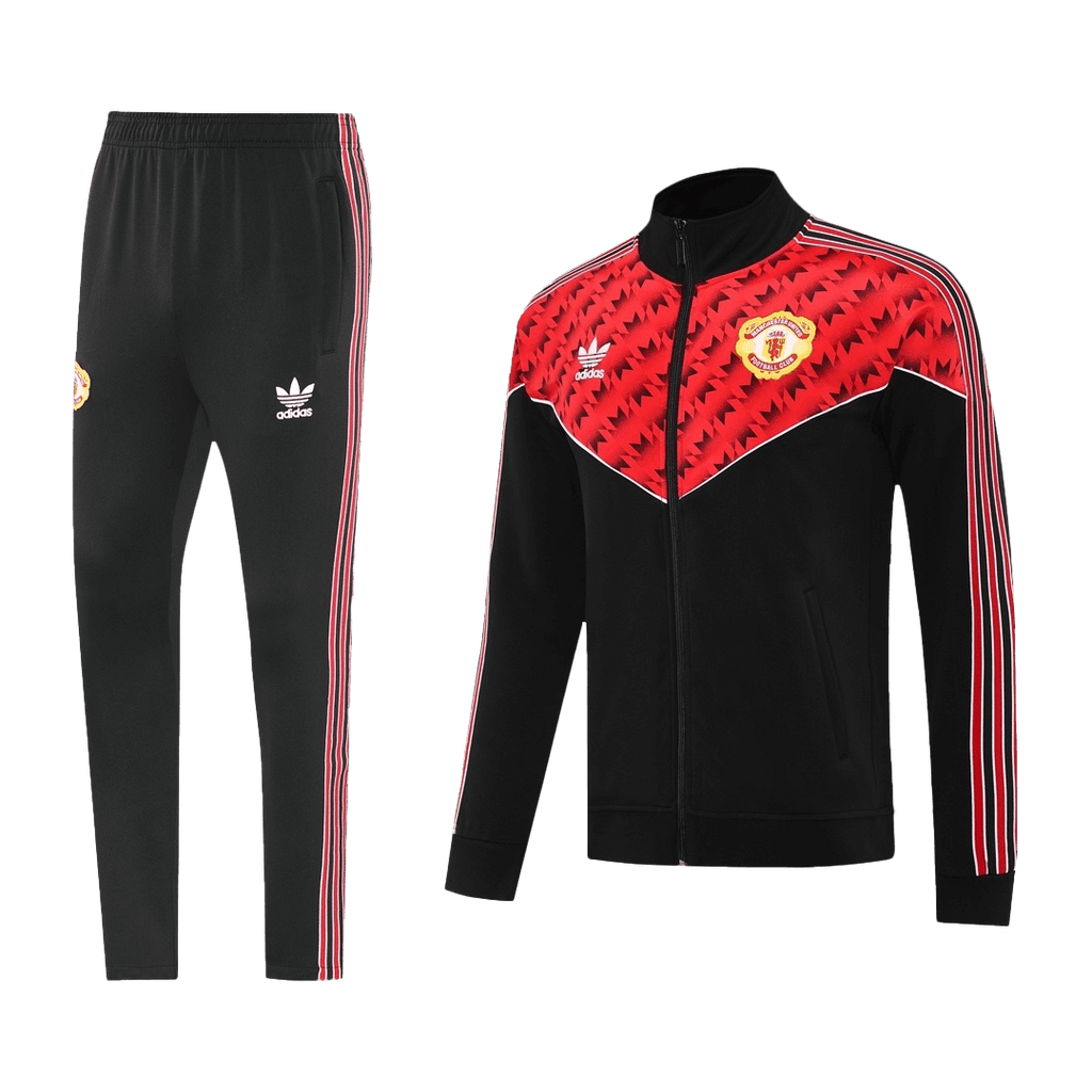 Soccer Kits 2025/26 Manchester United Training Jacket Kit(Jacket+Pants)