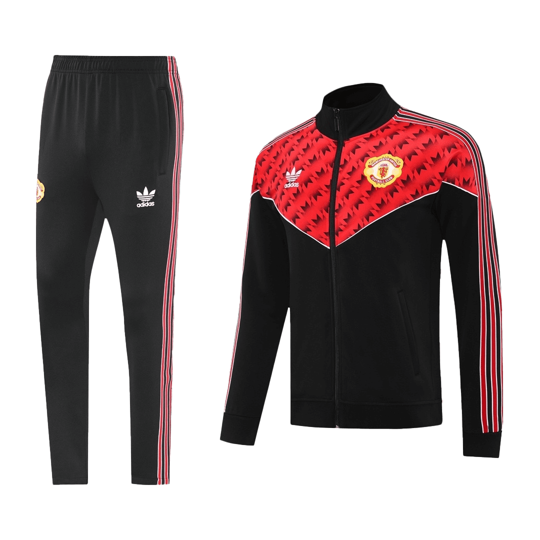Soccer Kits 2025/26 Manchester United Training Jacket Kit(Jacket+Pants)