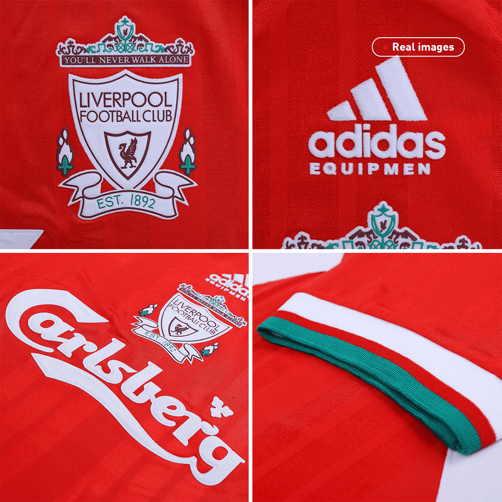 Camiseta de fútbol retro del Liverpool 1993/95