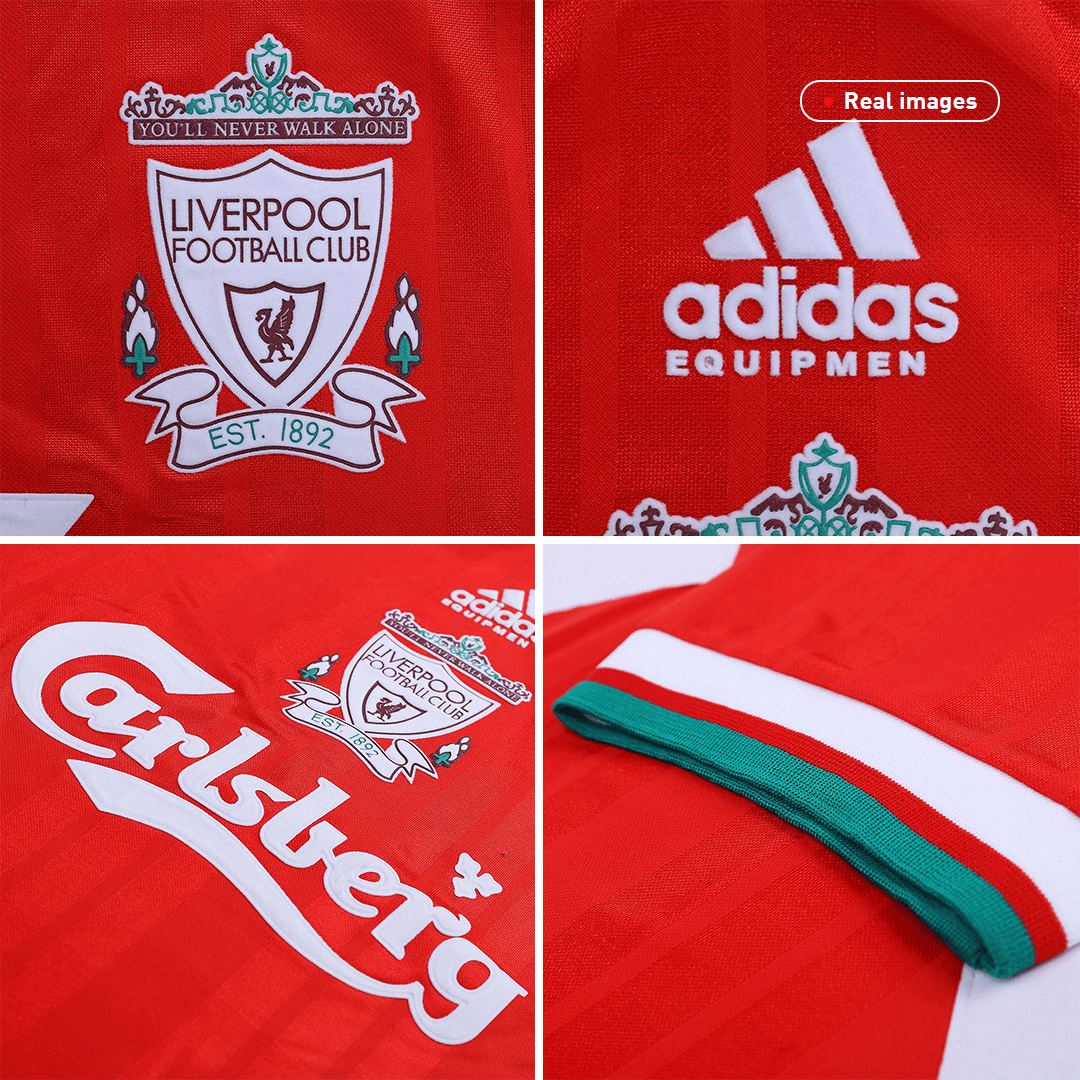 Camiseta de fútbol retro del Liverpool 1993/95