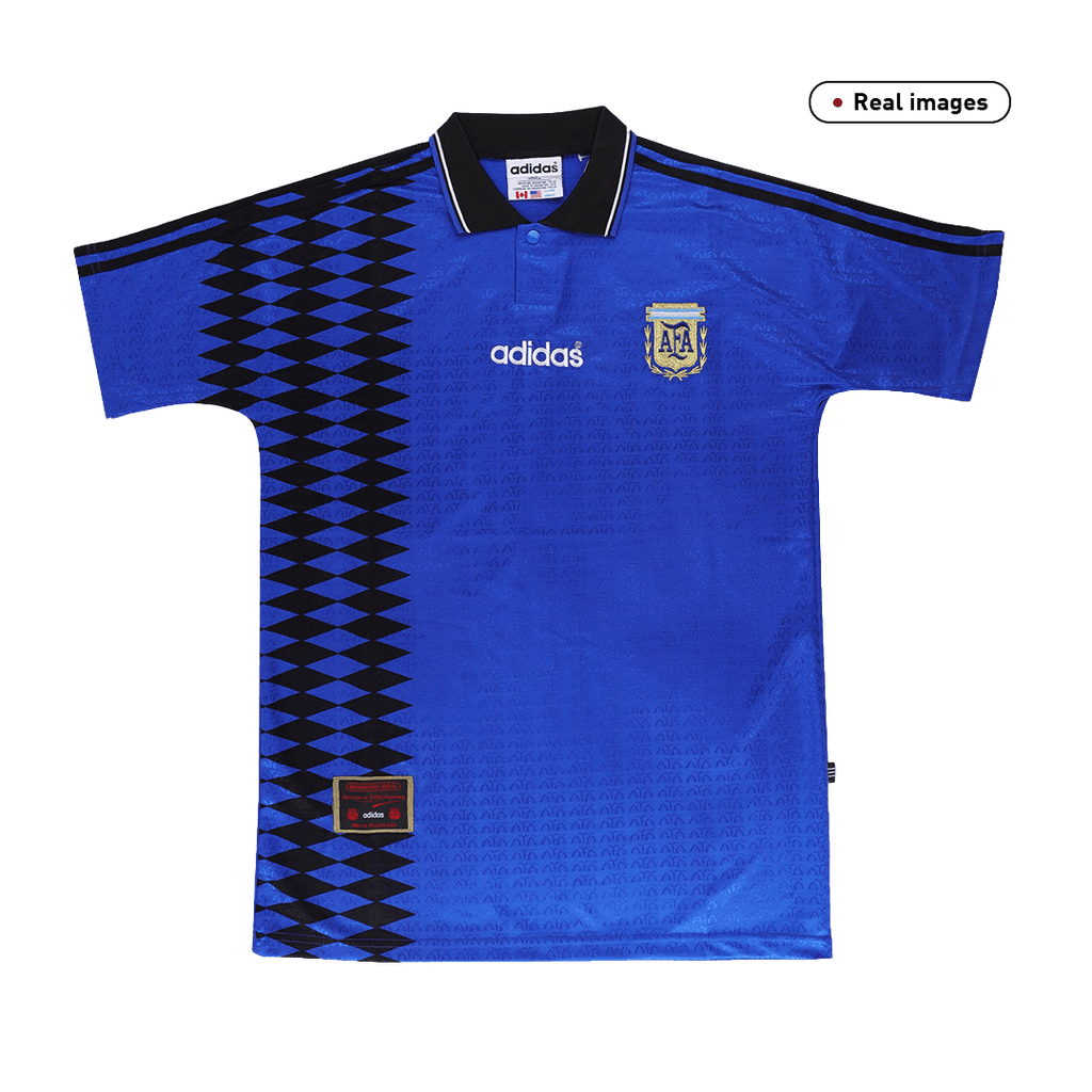 Camiseta de fútbol retro #10 de Argentina (camiseta y pantalones cortos) 1994