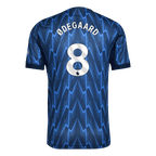 Soccer Kits ØDEGAARD #8 Authentic Arsenal Away Soccer Jersey 2025/26 Blue