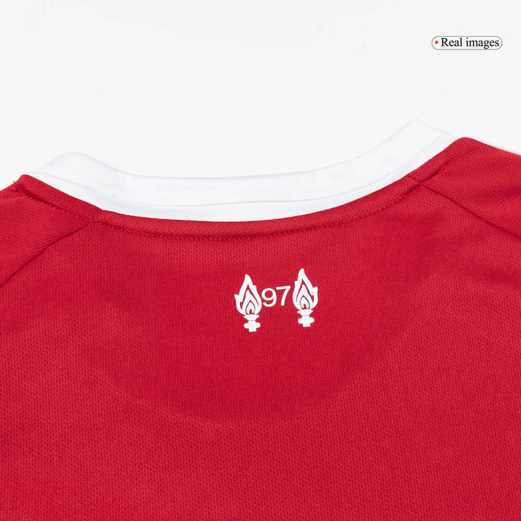 Maillot de football Liverpool Domicile Manches Longues 25/26 Rouge
