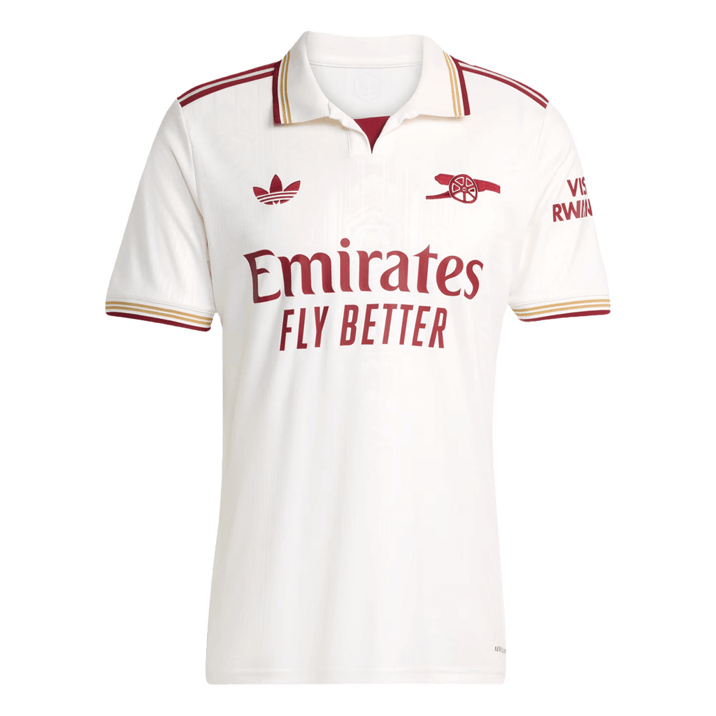 Soccer Kits Arsenal Third Away Soccer Jersey 2025/26 White
