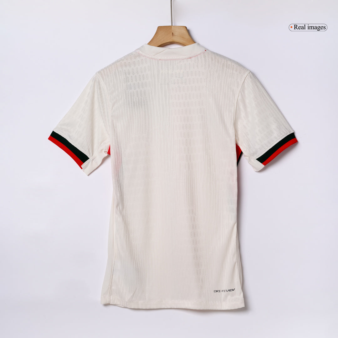 Soccer Kits Authentic PALMER #10 Chelsea Away Soccer Jersey 2025/26 White - UCL