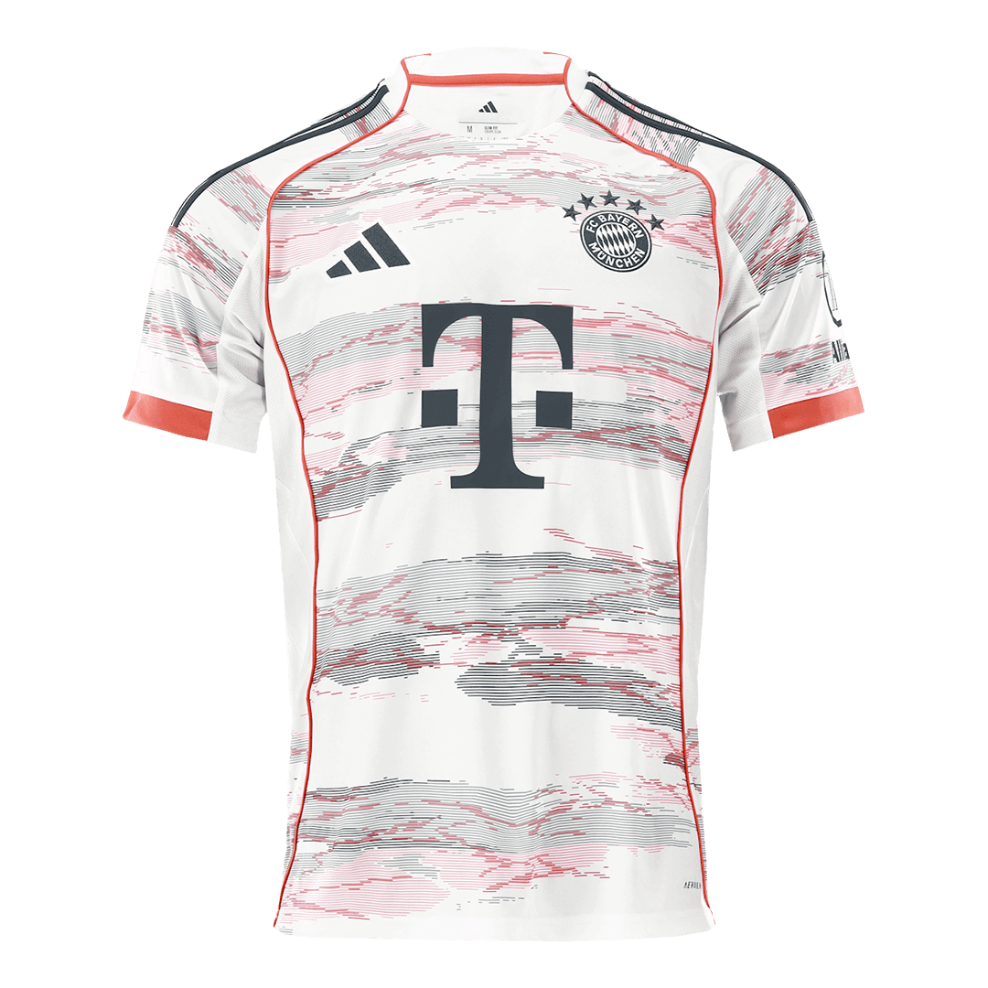 Maillot de football extérieur Bayern Munich KANE #9 2025/26 Blanc