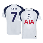 Soccer Kits XAVI #7 Authentic Tottenham Hotspur Home Soccer Jersey 2025/26 White