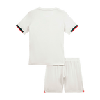 Camiseta de visitante del Chelsea para niño (camiseta y pantalones cortos) 2025/26, color blanco