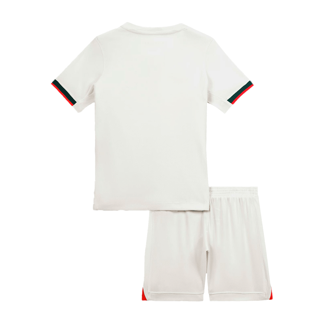 Maillot de football extérieur Chelsea pour enfant (maillot + short) 2025/26 Blanc