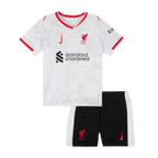 Maillots de football Liverpool pas chers pour enfant, troisième maillot extérieur 2024/25 (maillot + short)