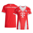 Camiseta de fútbol local del Bayern Múnich para mujer 2025/26, roja
