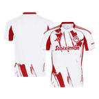 Maillot de football extérieur Olympiacos 2025/26 rouge et blanc