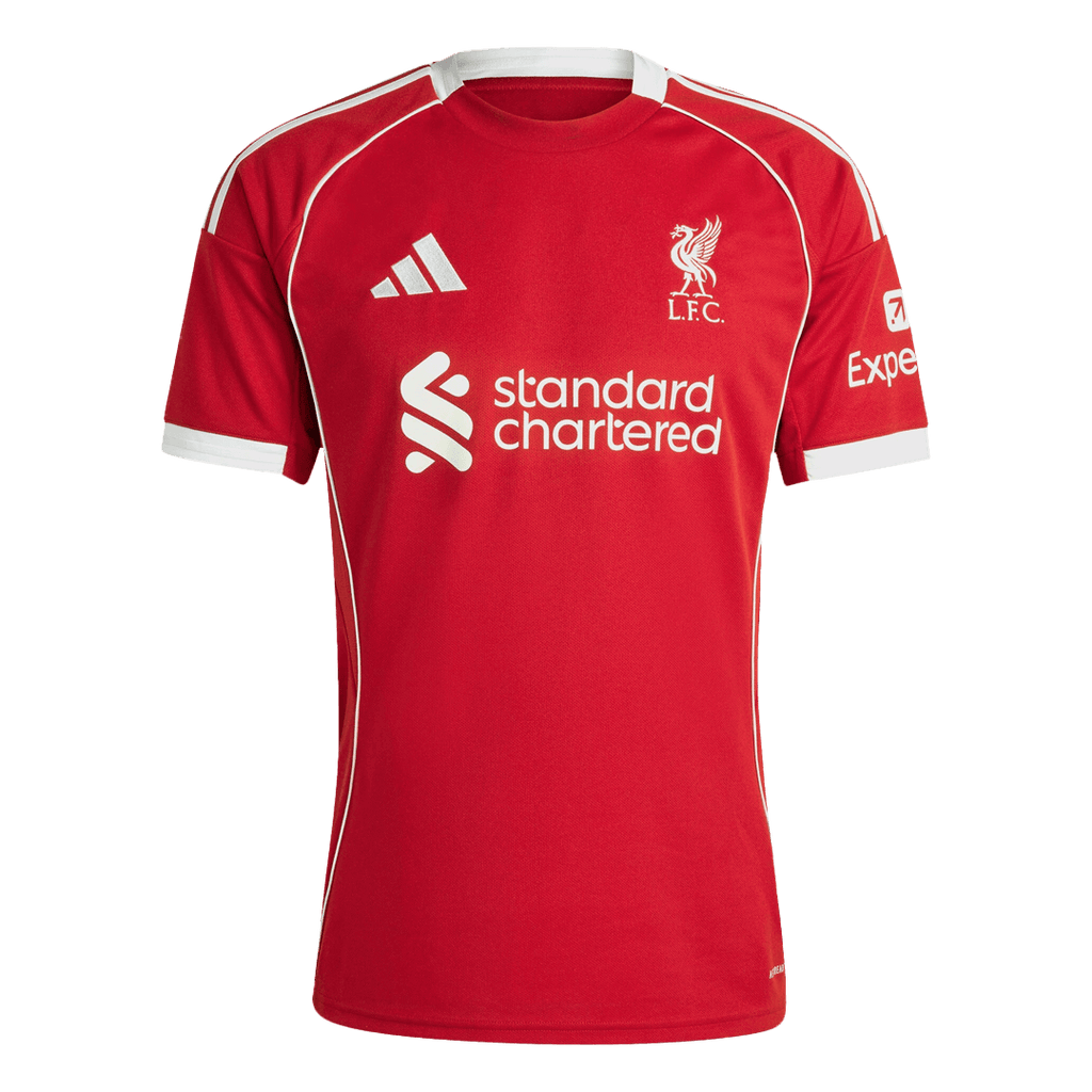 Kits de fútbol WIRTZ #7 Liverpool Home Soccer Jersey 2025/26 Rojo