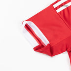 Kit de fútbol para niños: camiseta de fútbol local del Liverpool (camiseta y pantalones cortos), talla 25/26, color rojo