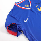 Kits de fútbol para niños: camiseta local de Francia (camiseta y pantalón corto) para la Eurocopa 2024