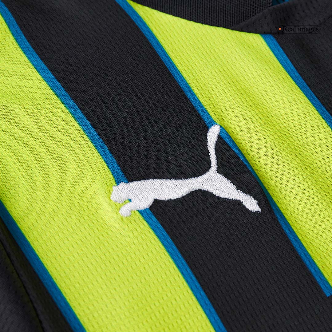 Maillot de football extérieur Manchester City pour enfant (maillot + short) 2024/25