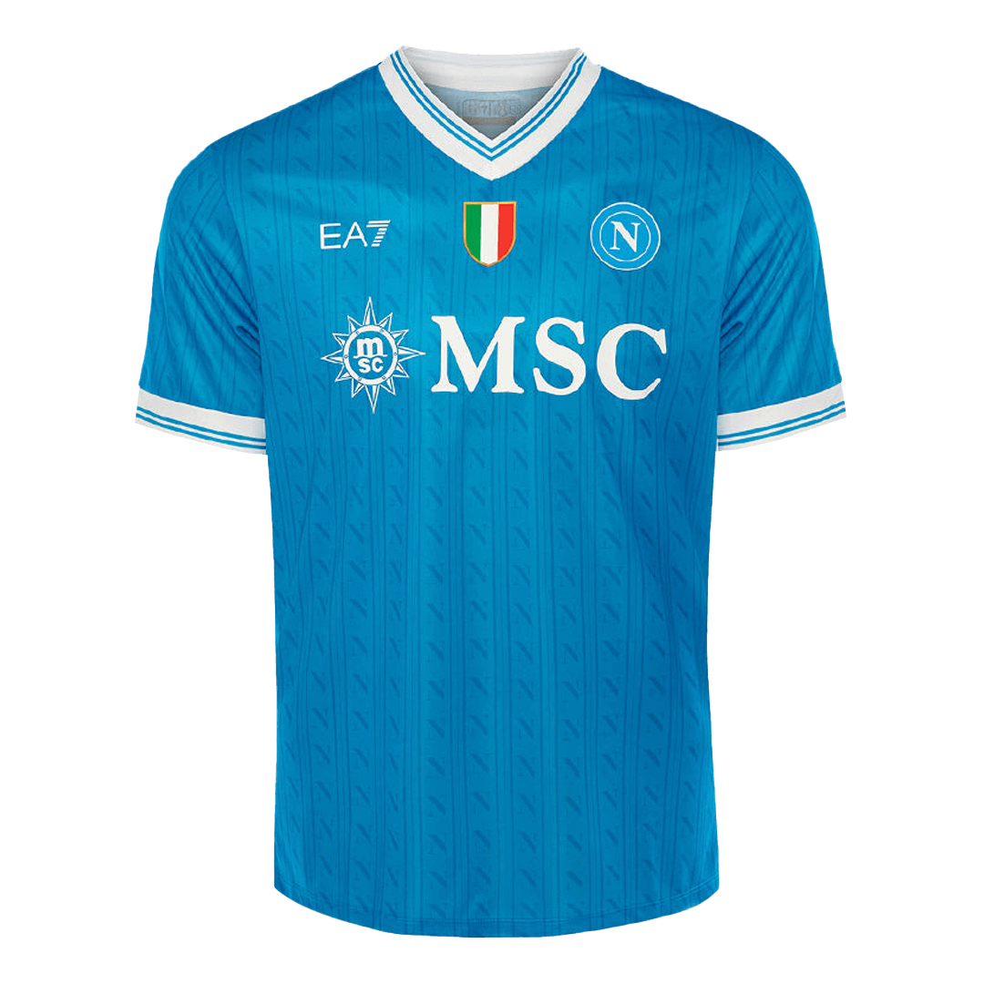 Maillot de football domicile Naples 2025/26 Bleu