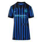 Camiseta de fútbol local del Inter de Milán para mujer 25/26, azul marino
