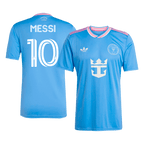 Maillot de football Messi #10 Inter Miami Third extérieur 2025 Bleu
