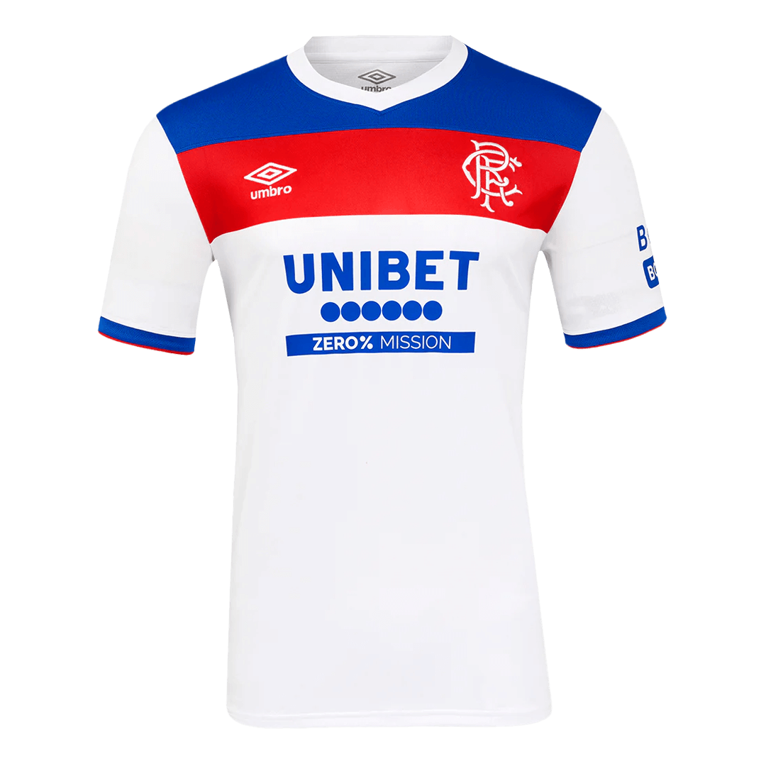Maillot de football extérieur des Glasgow Rangers 2025/26 blanc