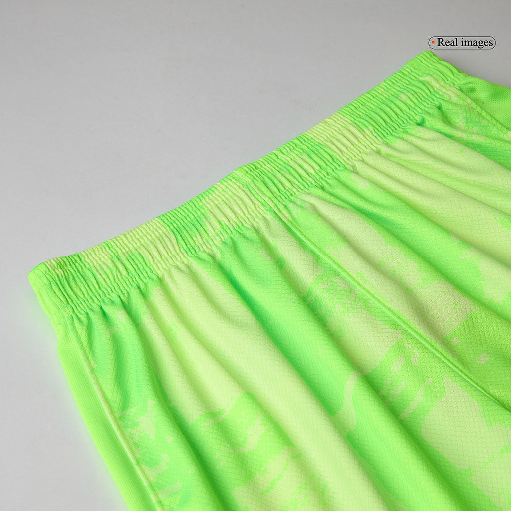 Soccer Kits Barcelona Third Away Soccer Jersey Kit(Jersey+Shorts) 2024/25 - UCL