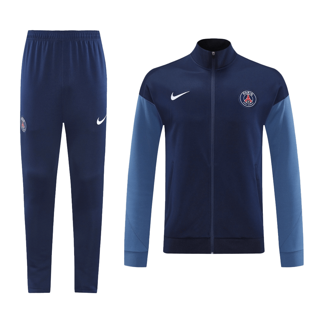 Soccer Kits 25/26 PSG Training Jacket Kit(Jacket+Pants) Navy